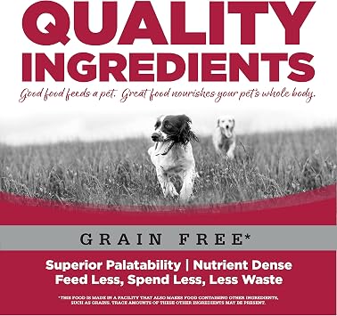 NutriSource Grain Free Seafood Select Dog Food, Multi-Protein, 26lb
