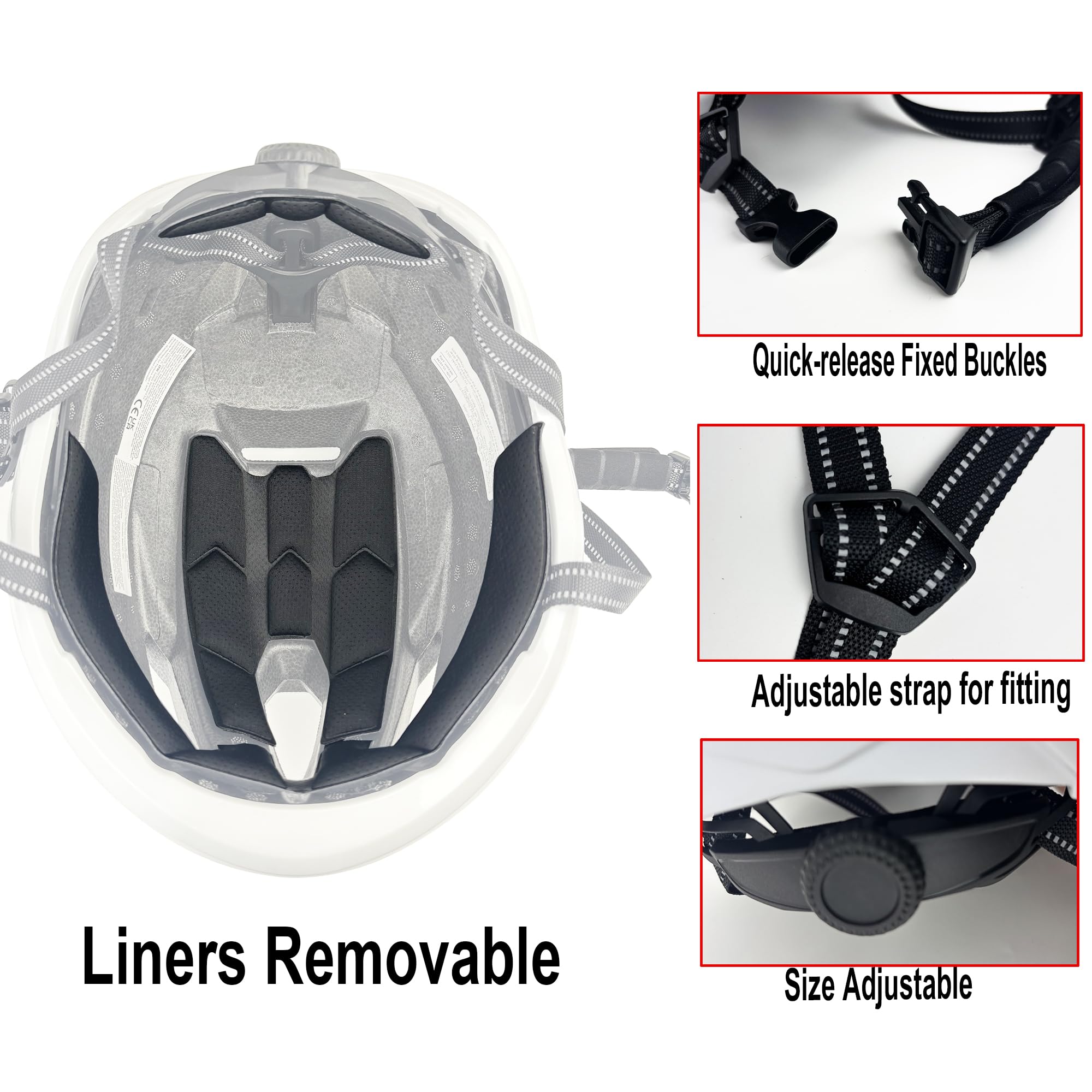 Rennradhelm für Erwachsene, für Herren und Damen, leicht, für Mountainbike, Rennrad, Fahrradhelm, verstellbar für Herren