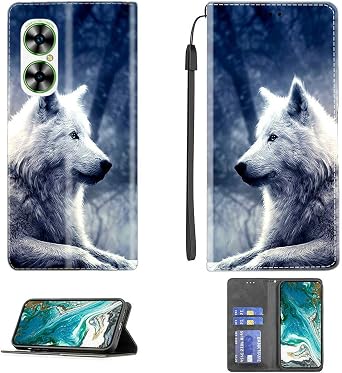 jioeuinly Case Compatible for Acer Sospiro A62 Lite Phone Case Cover [with Tempered Glass Screen Protector] PU Leather Kickstand Magnetic Wallet Case CPT29