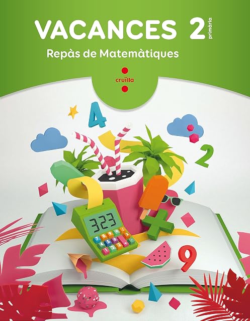 Portada de Vacances Cruïllarepas de Matematiques 2
