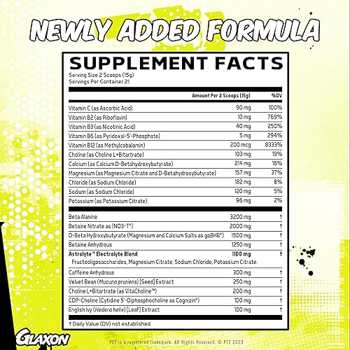 Miniatura 6 de Especimen Full Spectrum High Stimulant Pre-Workout Powder  Energía y Bombas musculares sobrealimentadas + enfoque e hidratación  Grandes sabores