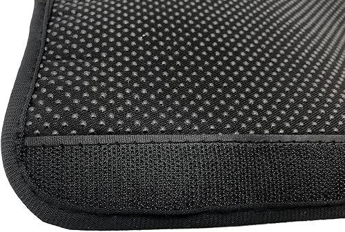 Miniatura 7 de Wanty 2 piezas de poliéster para oficina en casa, extraíble, duradero, lavable a máquina, fundas para reposabrazos de silla de oficina, fundas para