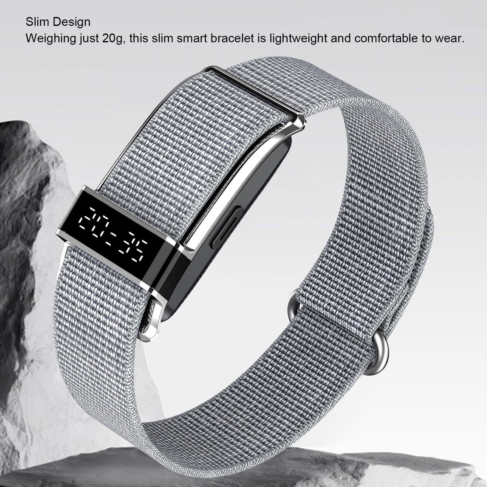 Fabater Braccialetto Intelligente per la Salute Tracker di attività Impermeabile IP68 Funzionale e Versatile per gli Appassionati di Fitness Materiale Durevole (#3)