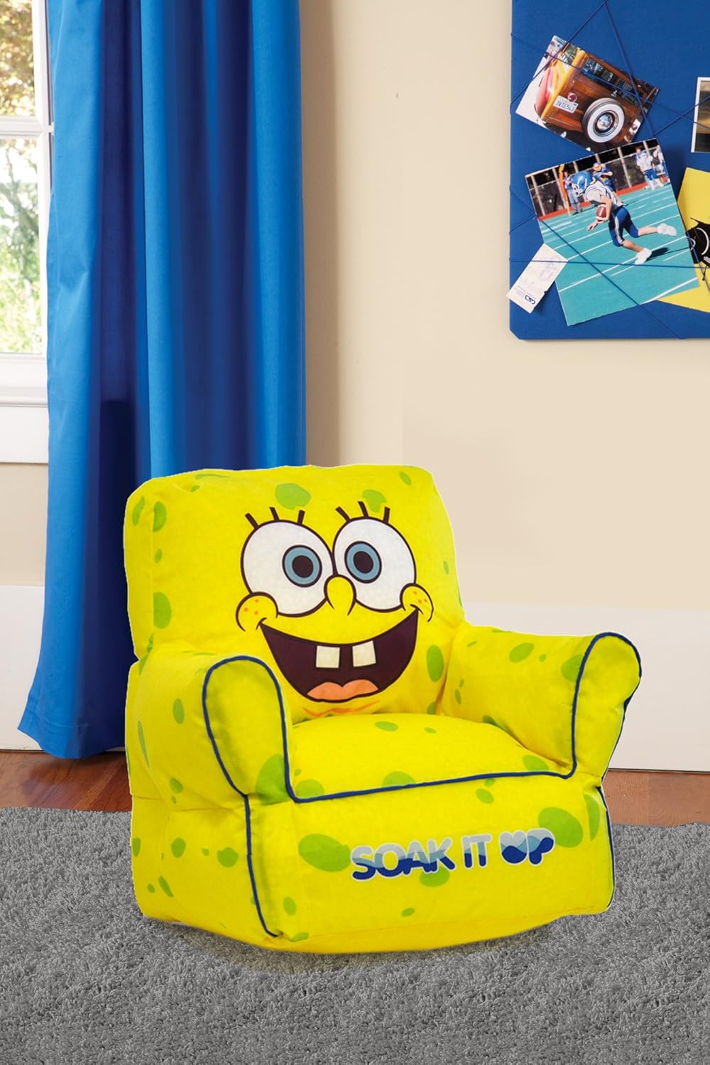 Nickelodeon Spongebob Squarepants Bean Bag Sofa Chair for 12 month – 3 years