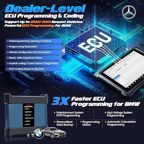 Vista 5 de Autel Escáner MaxiSYS Ultra, Herramienta de escaneo inteligente MSUltra Top 2026, Motor TruSpeed, Topología 2.0, [$2000] 5in1 VCMI, funciones J2534
