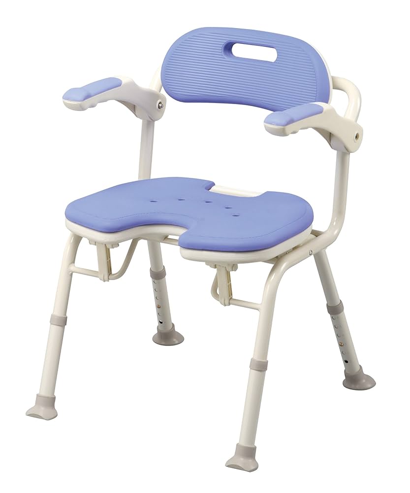【値下げ】安寿 折りたたみシャワーベンチIU【座面U型】介護用 未使用品！ 折りたたみシャワーベンチ IU ｜ 【安寿】の介護用品 ｜ アロン化成