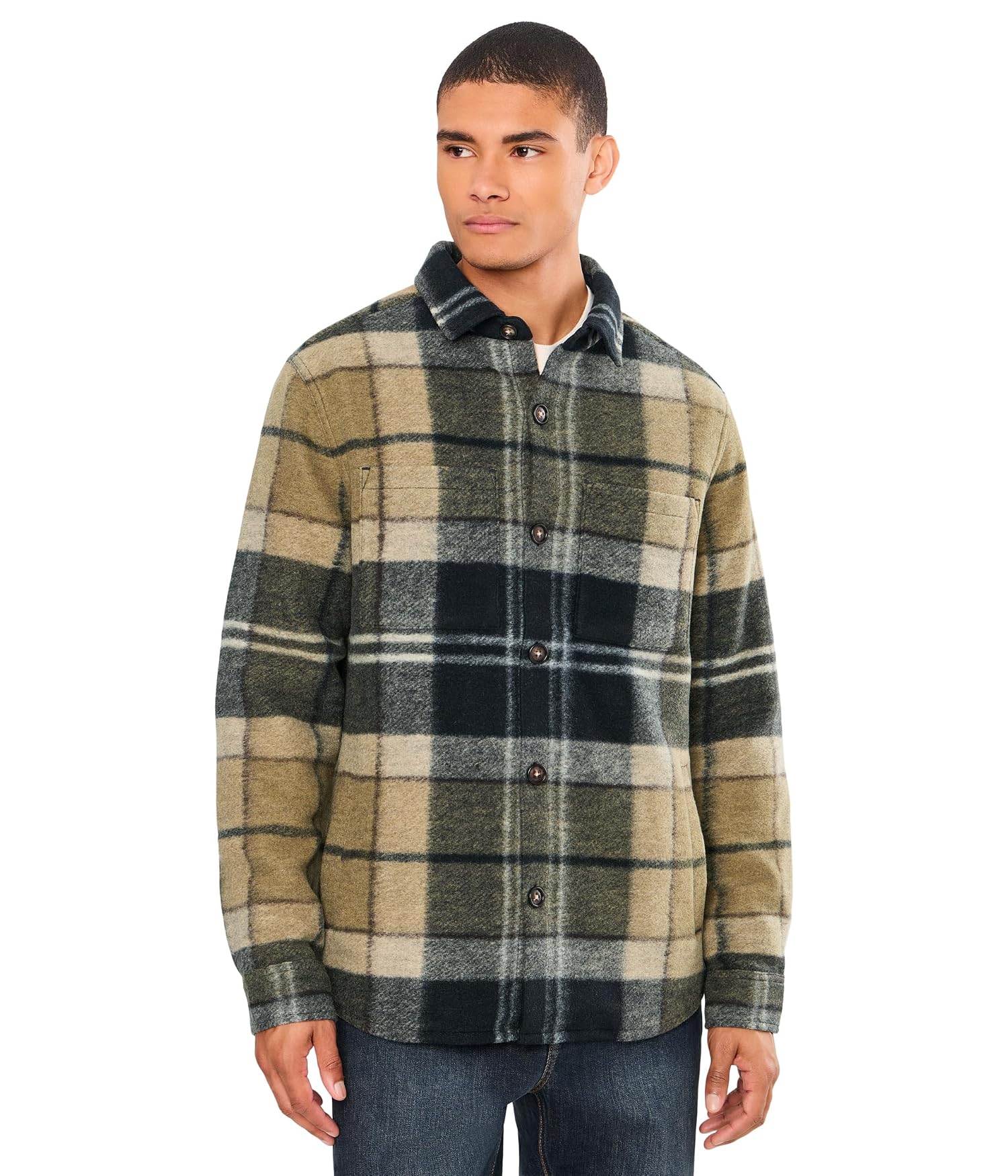 Barbour Woodlane Brushed Check Overshirt