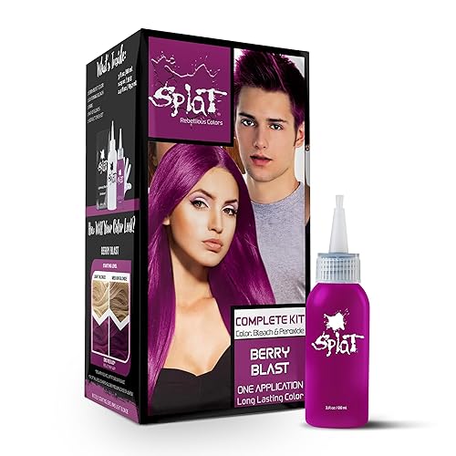 Splat Rebellious Colors Kit para colorear el cabello Berry Blast