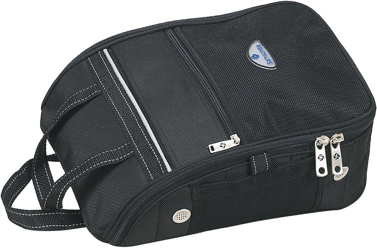Samsonite Deluxe Ballistic Nylon Shoe Bag (Black)