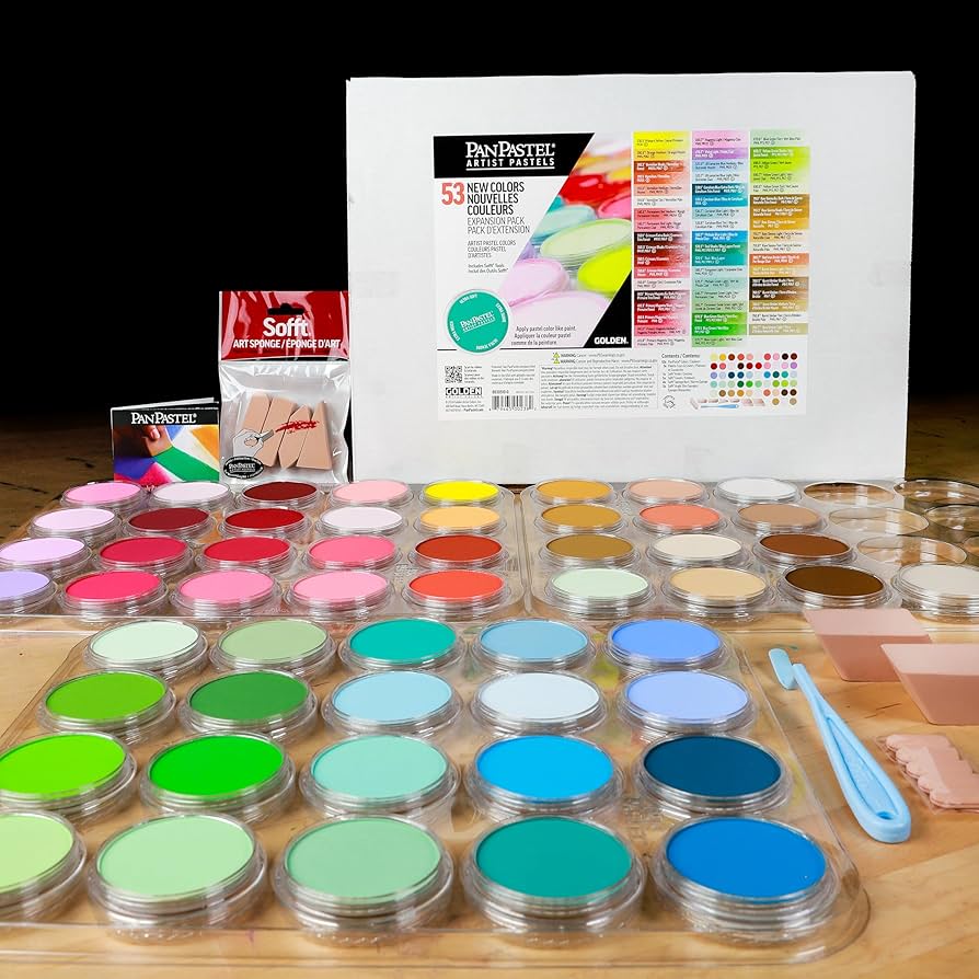 Amazon.com: PanPastel Artist Pastels by GOLDEN, Expansion Pack, 53