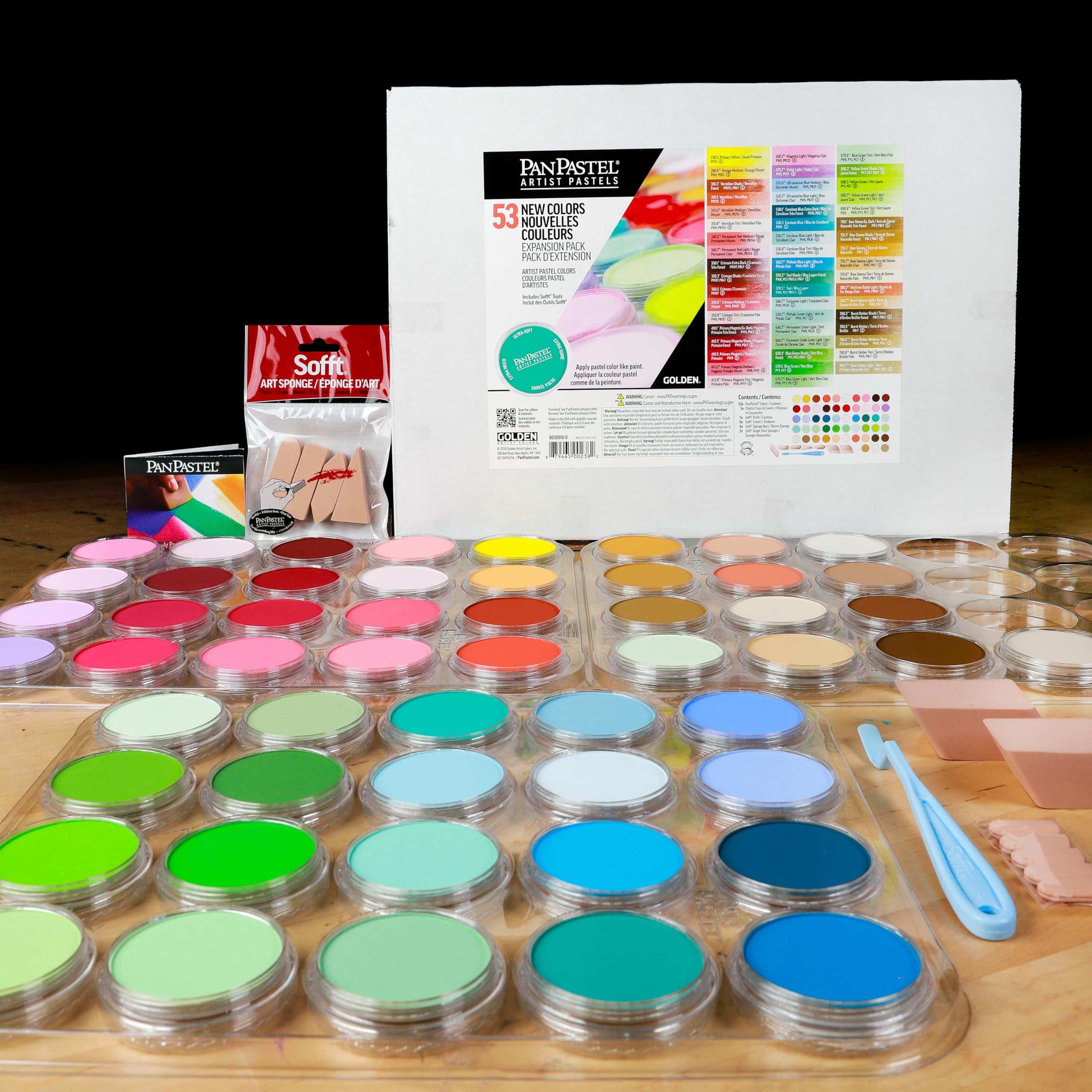 Amazon.com: PanPastel Artist Pastels by GOLDEN, Expansion Pack, 53