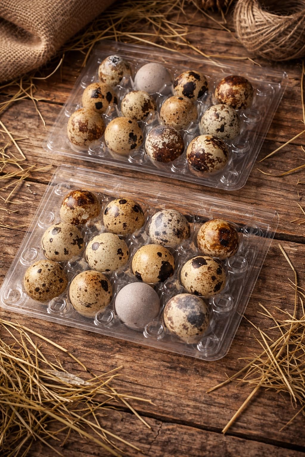 Mixed Coturnix Quail Hatching Eggs (24 Count) - UK Breeder