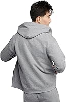 Vista 2 de Hanes EcoSmart - Sudadera con capucha para hombre, diseño de vellón con cremallera completa