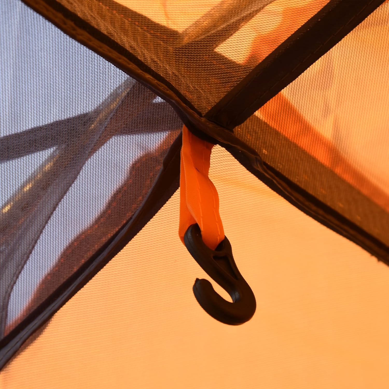Ceiling hook inside Outsunny Camping Tent