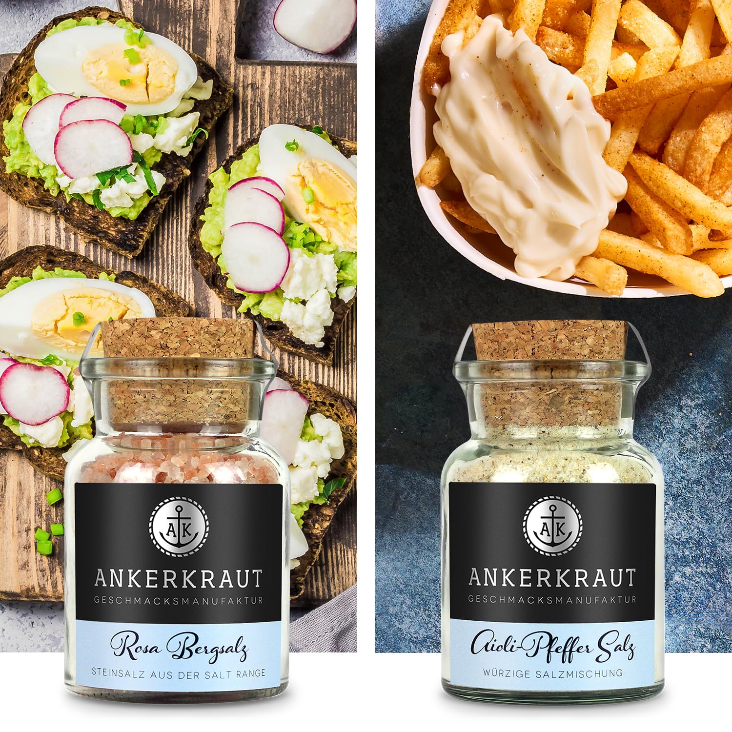 Ankerkraut Gewürz Set mit 12 Gewürzen: Best of Ankerkraut 4, leckere Zutaten für vielfältigen Geschmack in der Küche und am Grill, Fleisch und Gemüse im Handumdrehen zubereiten…