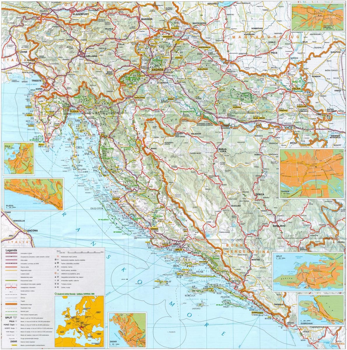 Styling Croatia: The Ultimate Detailed Road Map Poster Review