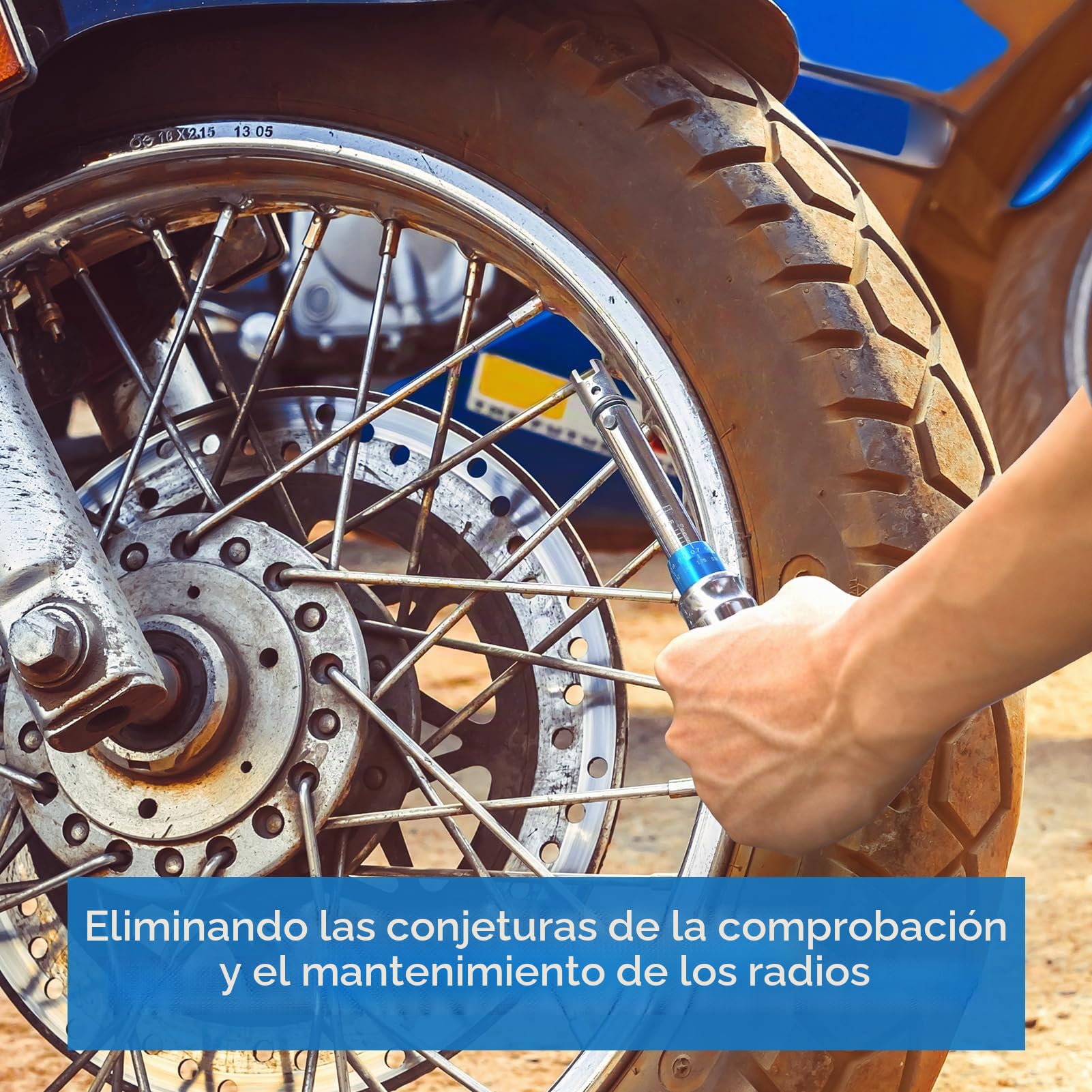 Llave dinamométrica para radios, juego de llaves dinamométricas de 2-10 NM para radios de motocicleta y moto de cross