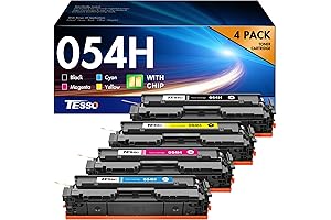 Genuine 054H Toner Cartridge Set - Premium Replacement Toner Cartridges for Canon...