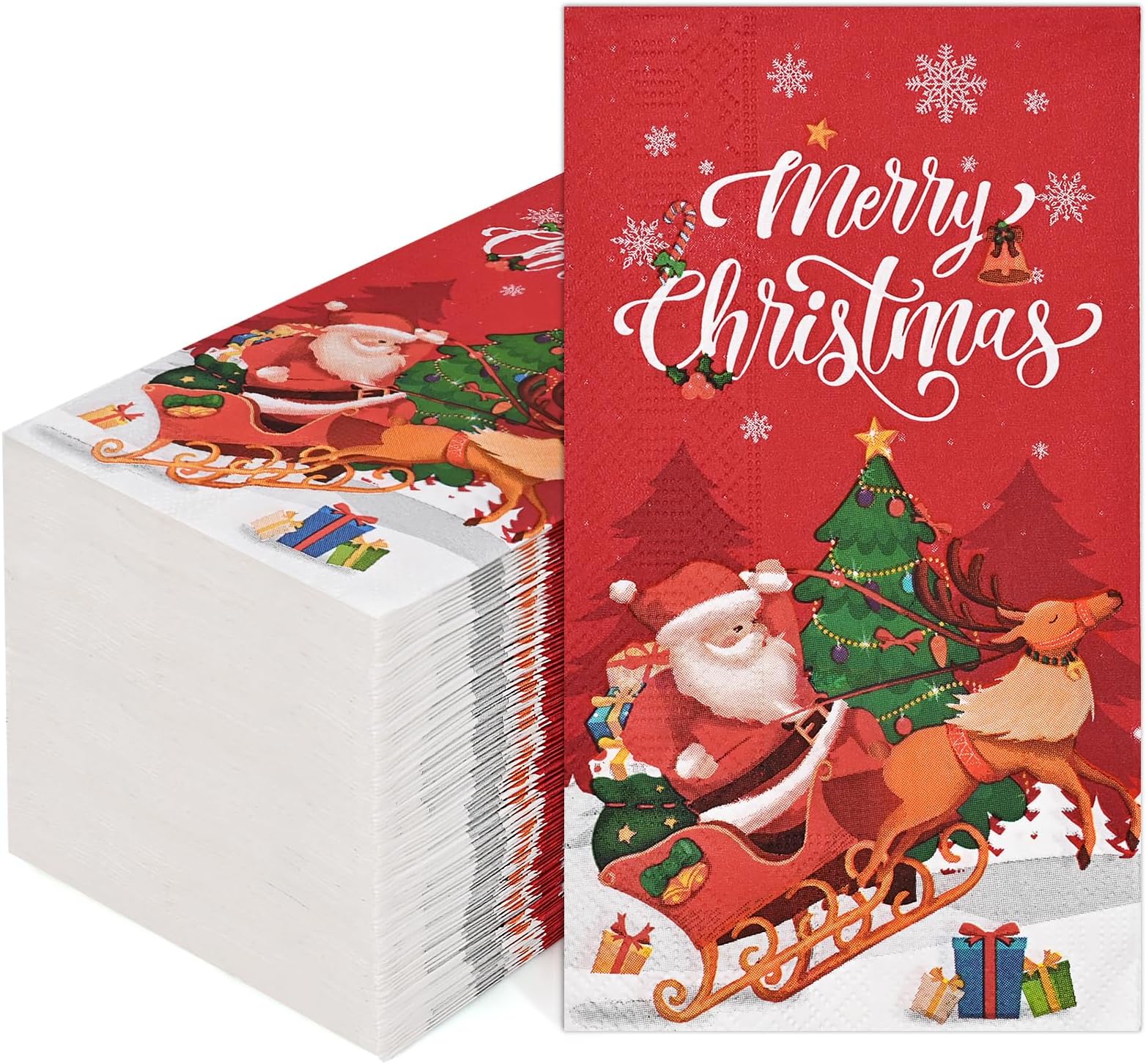 Homlouue 100 PCS Easter Napkins Paper, 3 Ply Happy Easter