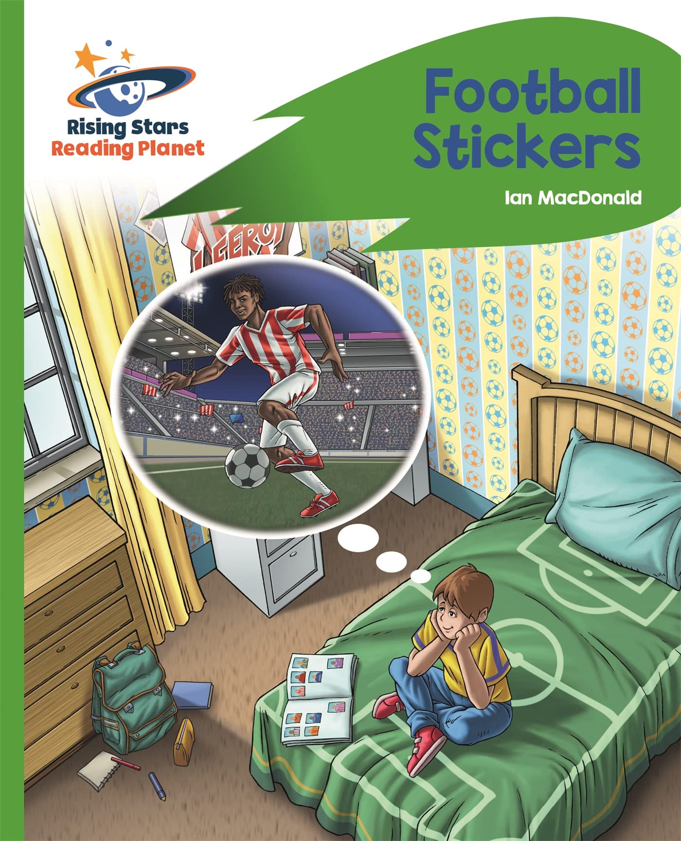 Reading Planet - Football Stickers - Green: Rocket Phonics (Rising Stars Reading Planet)