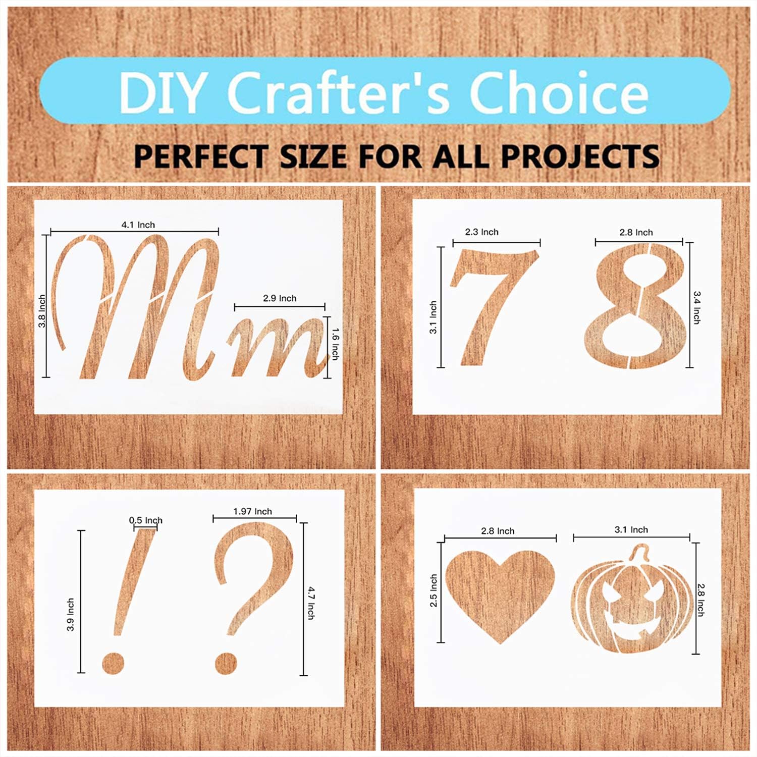 Letter Stencils (Traditional-2)