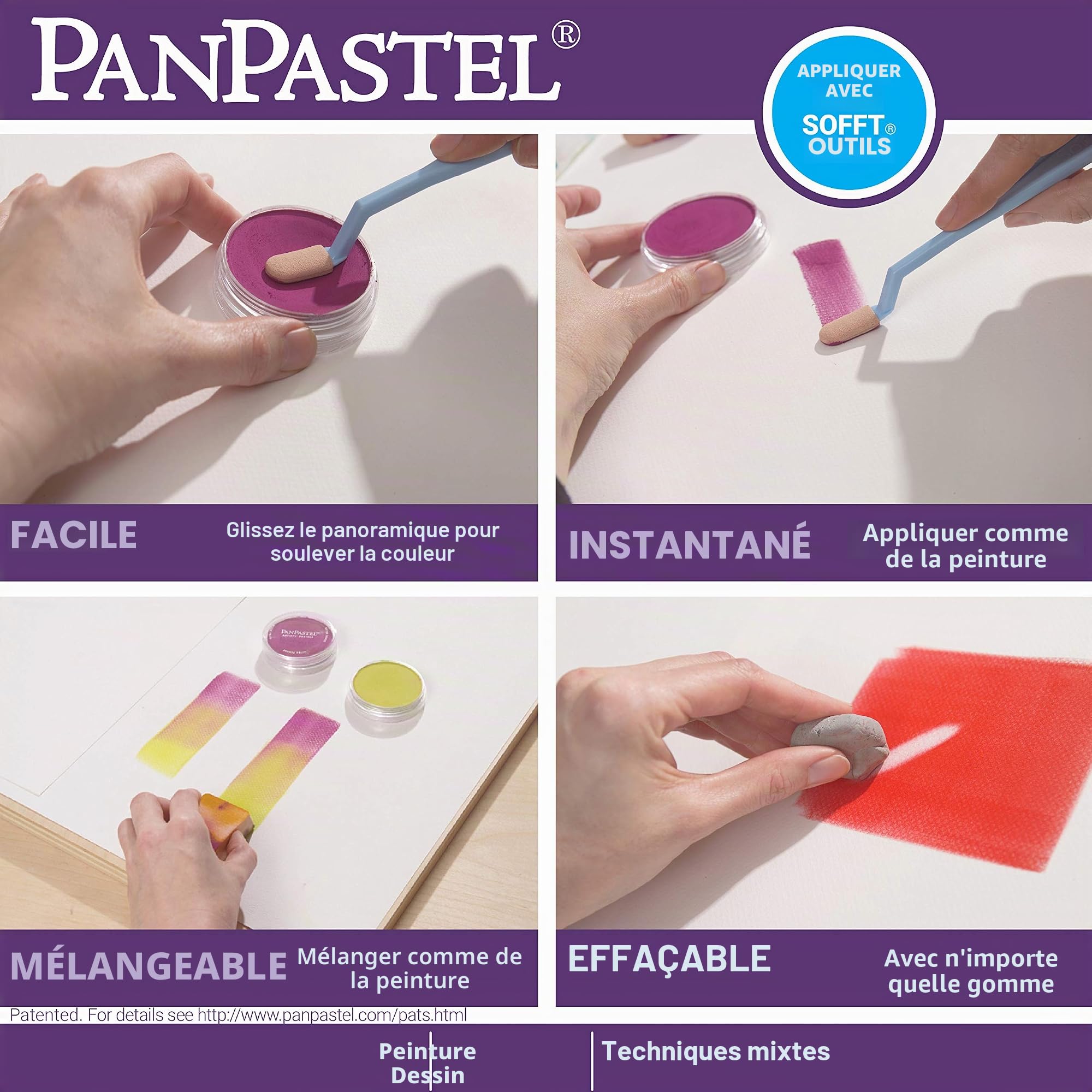 PanPastel Colorfin Lot de pastels ultra doux pour artiste 9 ml 5 kg