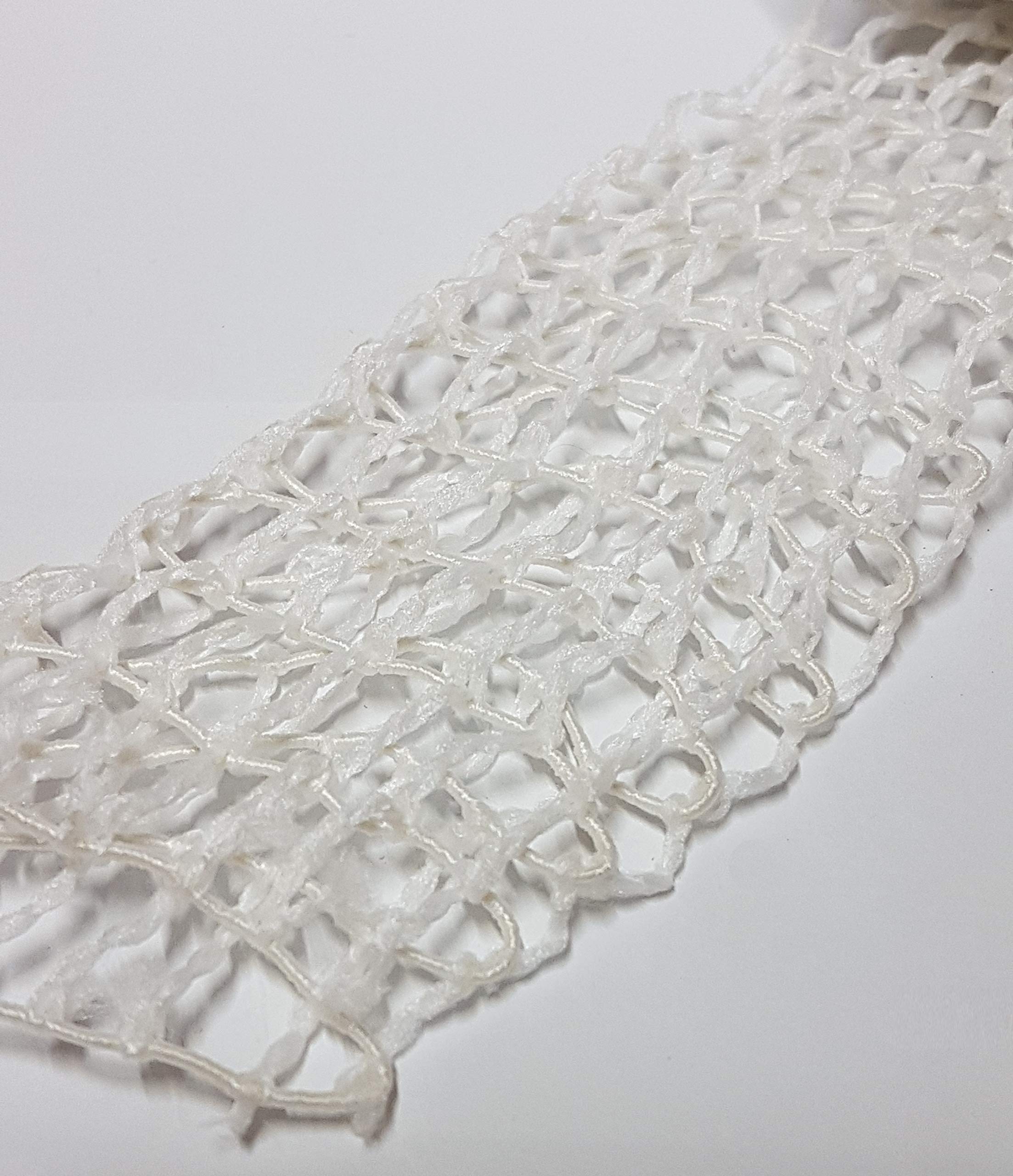 Schinkennetz Rollbratennetz Räuchernetz weiß natur 20er Kaliber elastisch 5 m