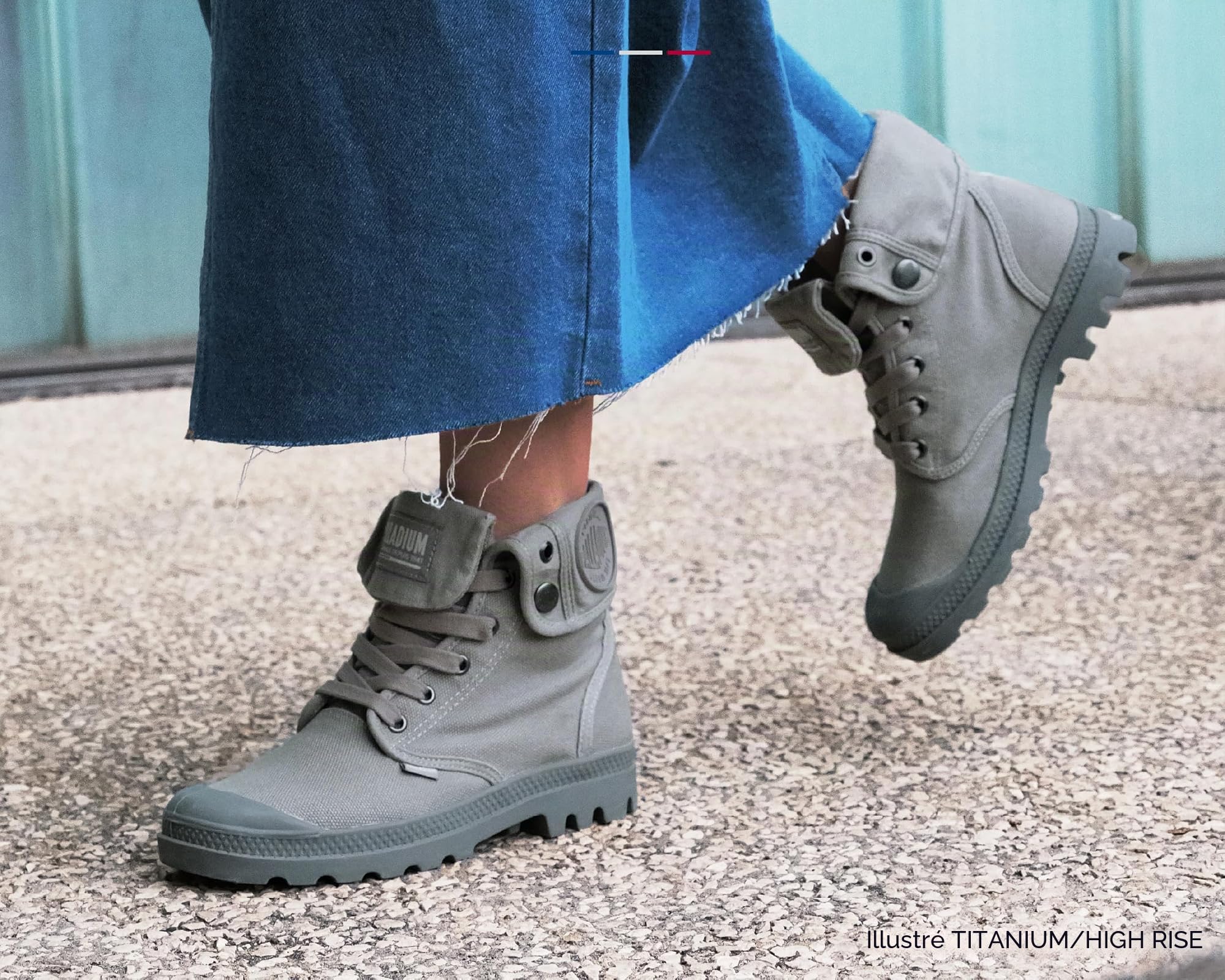 Palladium - Baggy - Chaussures Hommes et Femmes - Coton, Look Authentique, Semelle Intérieure EVA - Vegan Friendly