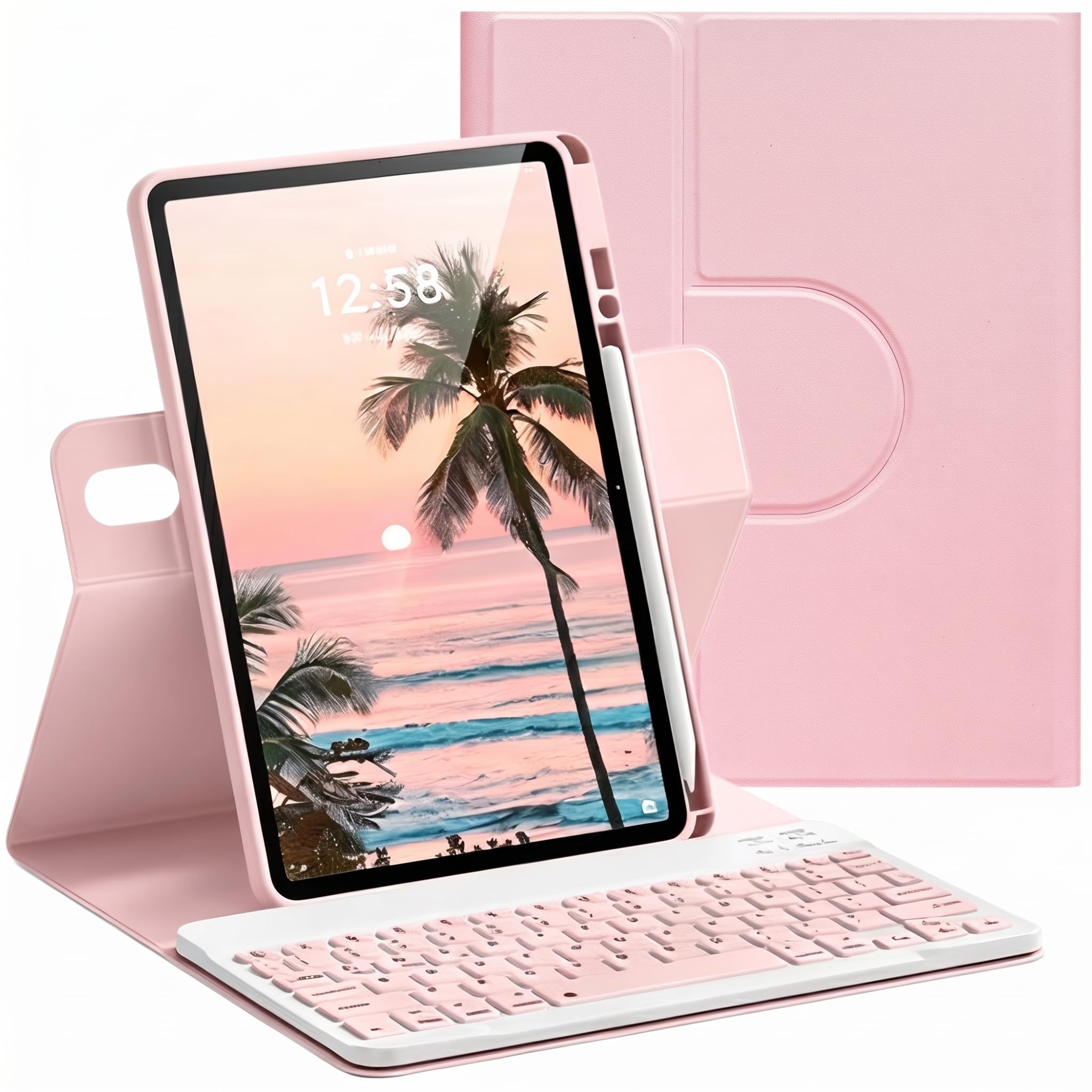 Amazon | for iPad a16 ケース キーボード付き iPad A16 用 キーボード