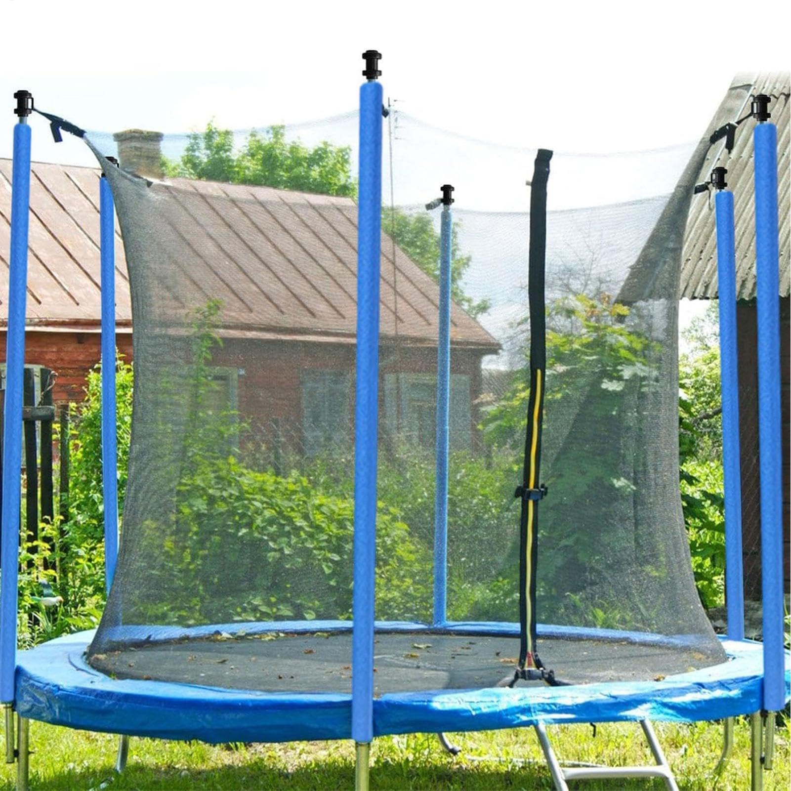 Generico 12 Pezzo Manicotti in Schiuma per Pali da Trampolino, 40cm Trampolino di Ricambio, Schiuma di Ricambio per Tappeti Elastici, Adatti Sia per Uso Interno Che Esterno