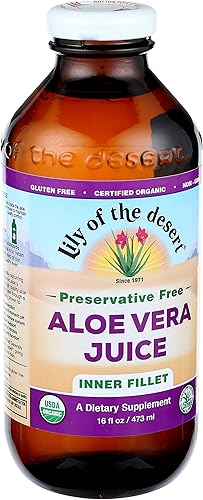 Jugo de aloe vera sin conservantes