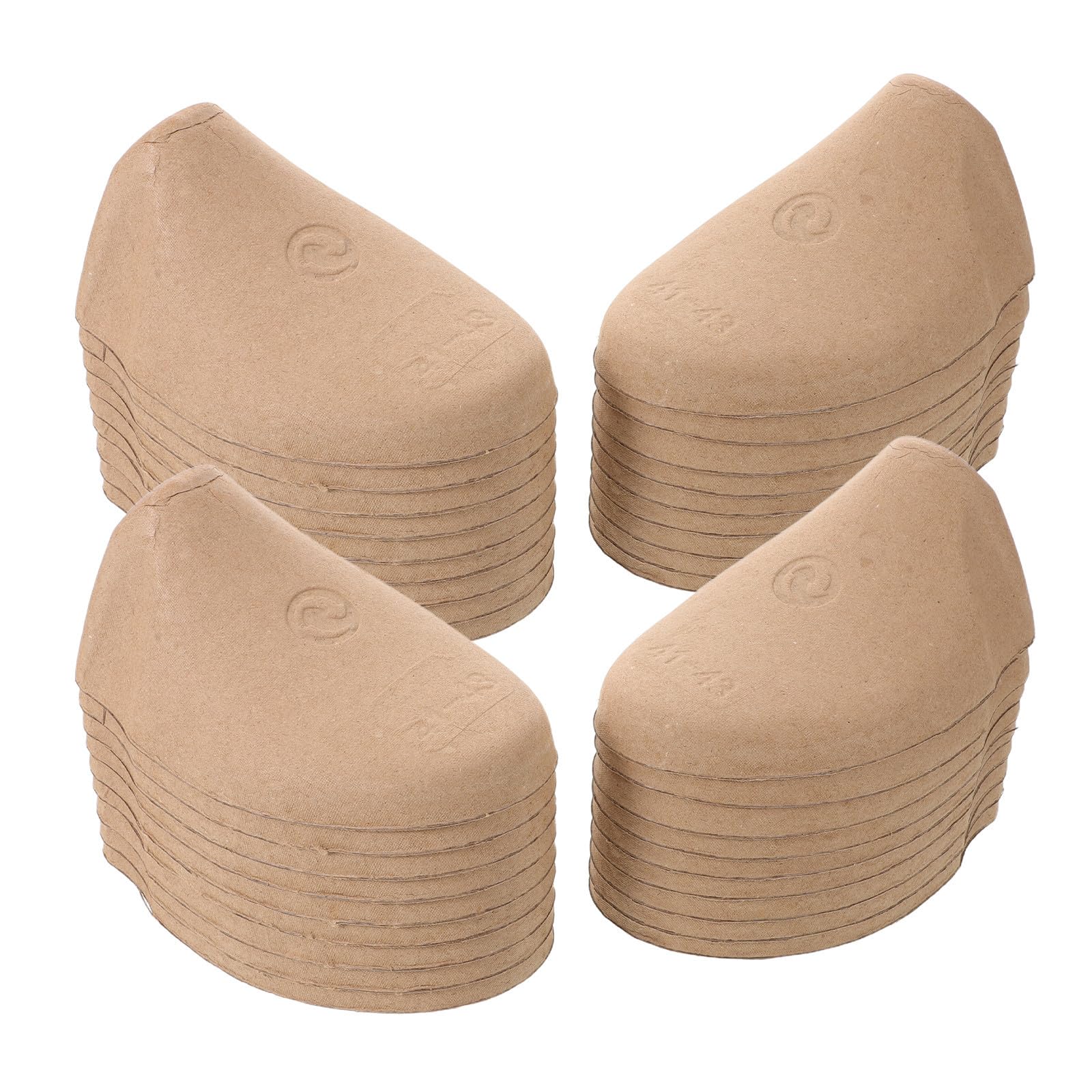 Hormas de Pulpa para Zapatos Deportivos 50 Pares Eu 41-43 Ventilación Natural para Tintorerías y Prevención de Arrugas en Calzado Deportivo