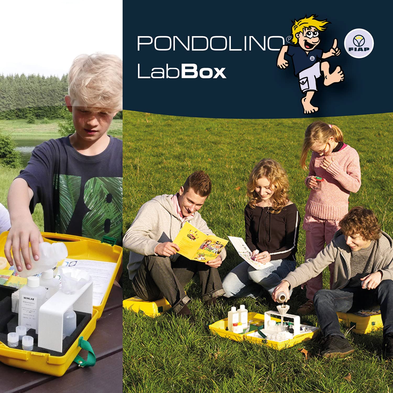 LabBox - Testkoffer - Umweltuntersuchungen - Gruppen und Projektarbeit - Reagenzien-Testsets für je 50 Bestimmungen - Schüler - Labor