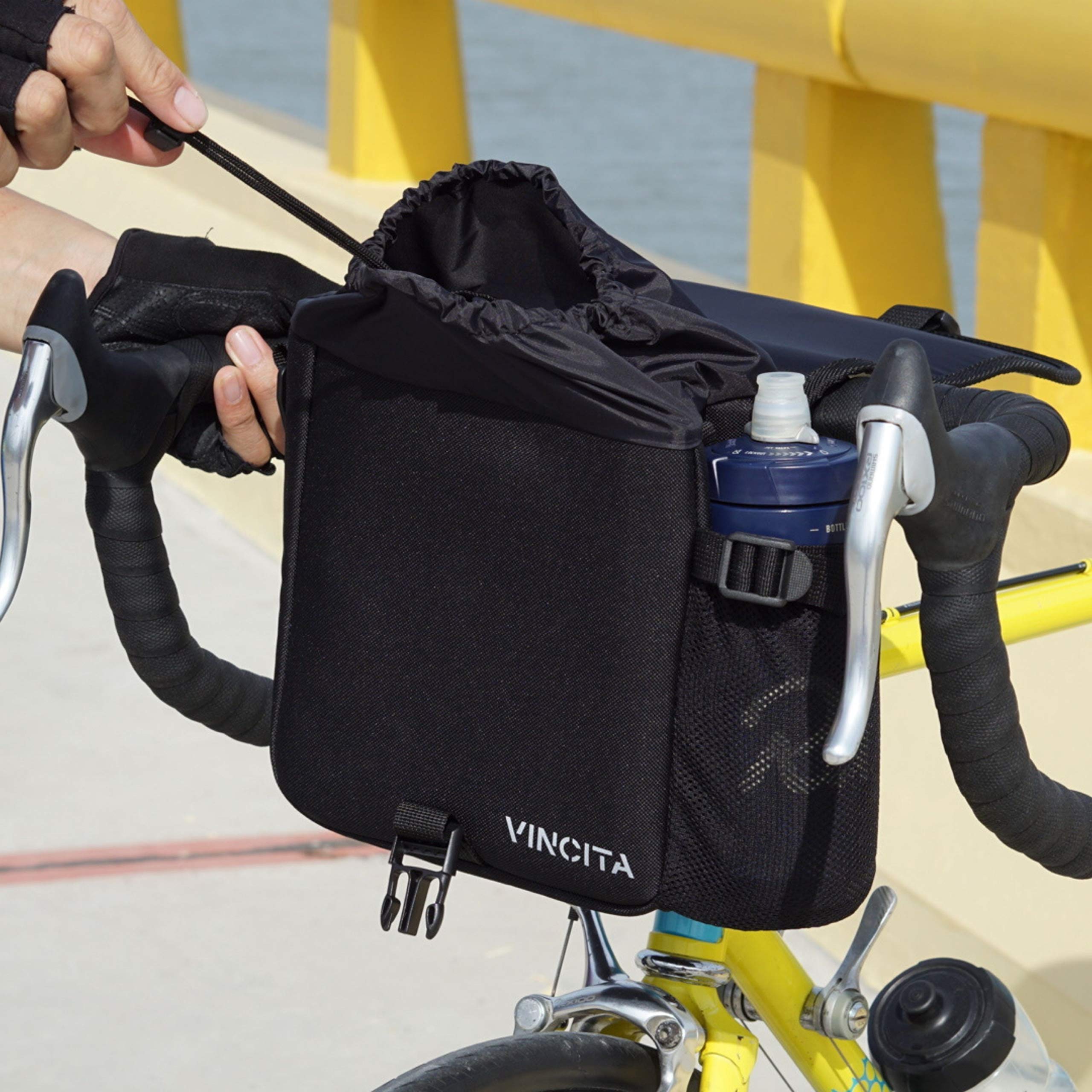 Amazon.co.jp: Vincita Frank 自転車ハンドルバーバッグ