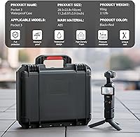 Vista 5 de STARTRC PHOTO Estuche rígido para Xtra muse/Osmo Pocket 3, funda de transporte impermeable para DJI Osmo Pocket 3 Creator Combo Accesorios