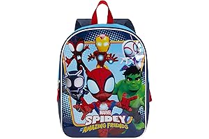 Spider-Man Marvel: Miles Morales Backpack for Boys (15 Inches)