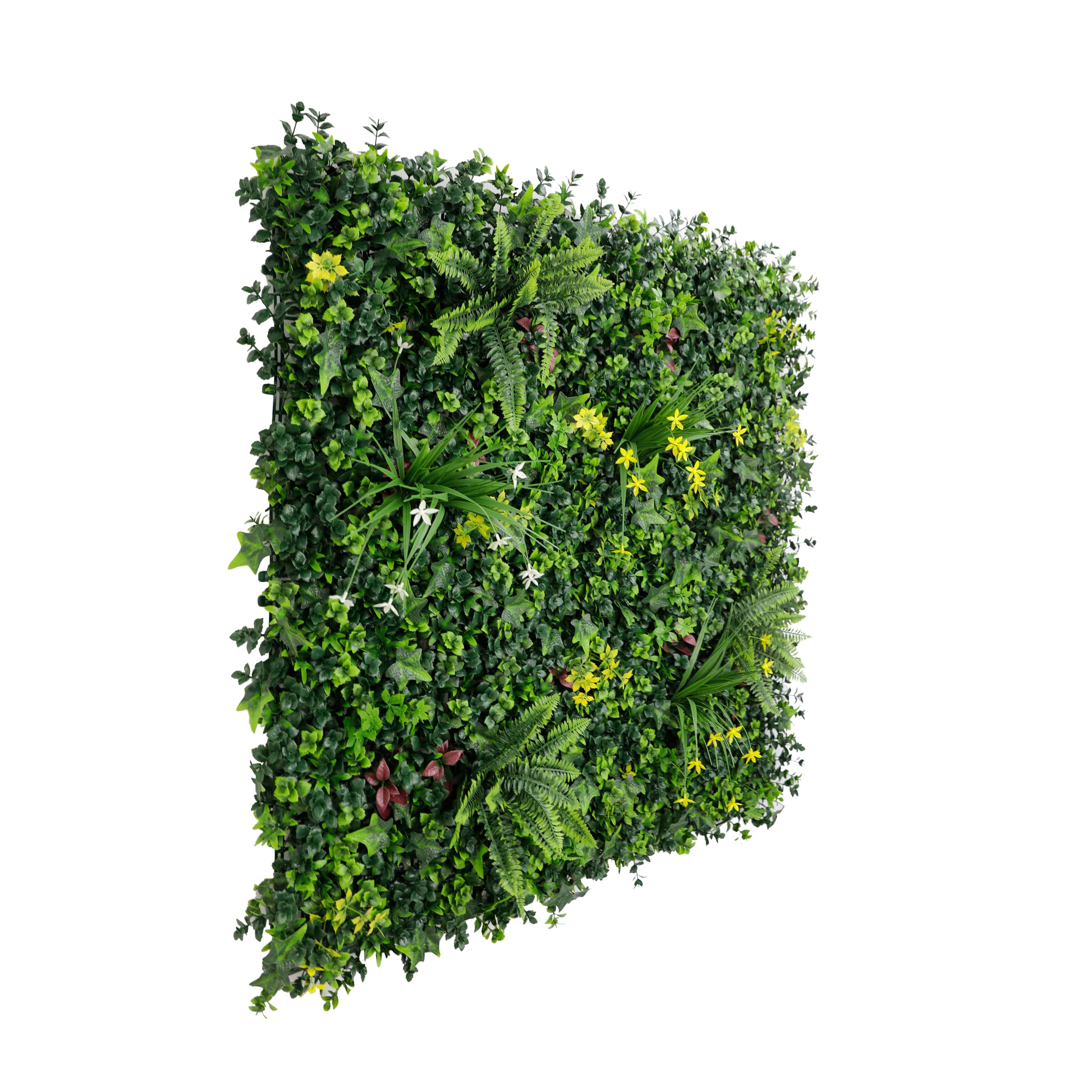 SYNTHAIETIK Lot de 5 Murs Artificiels Modèle Vegetal Chic Le Mur VégétalChic Artificiel est Une création Exclusive en édition limitée, conçue pour Les Amateurs de décors Premium (1M x 1M, 5, Unite)