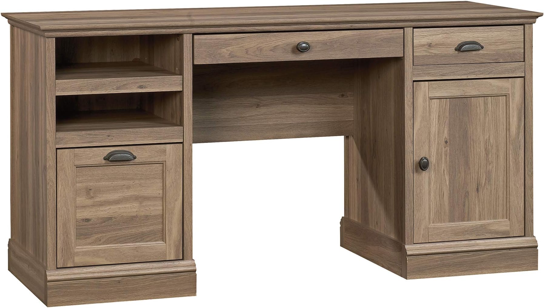 Barrister Lane Executive Desk, Salt Oak finish