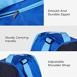 Roller Skate Bag with Adjustable Shoulder Strap for Kids And Adults to Hold Inline Skates Roller Skates Knee pads Helmets
