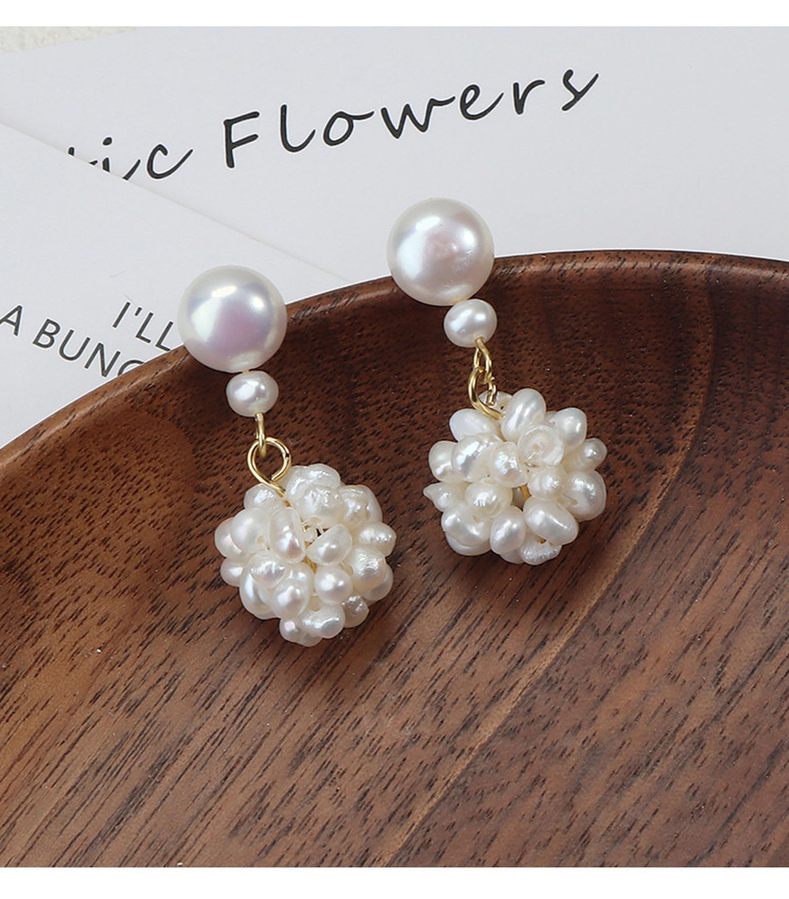 Collana di Perle per Donna in Perle d'Acqua Dolce Naturali, Bianco Naturale con Luce Elegante, Gioiello Classico per Tutti i Giorni e Occasioni Speciali