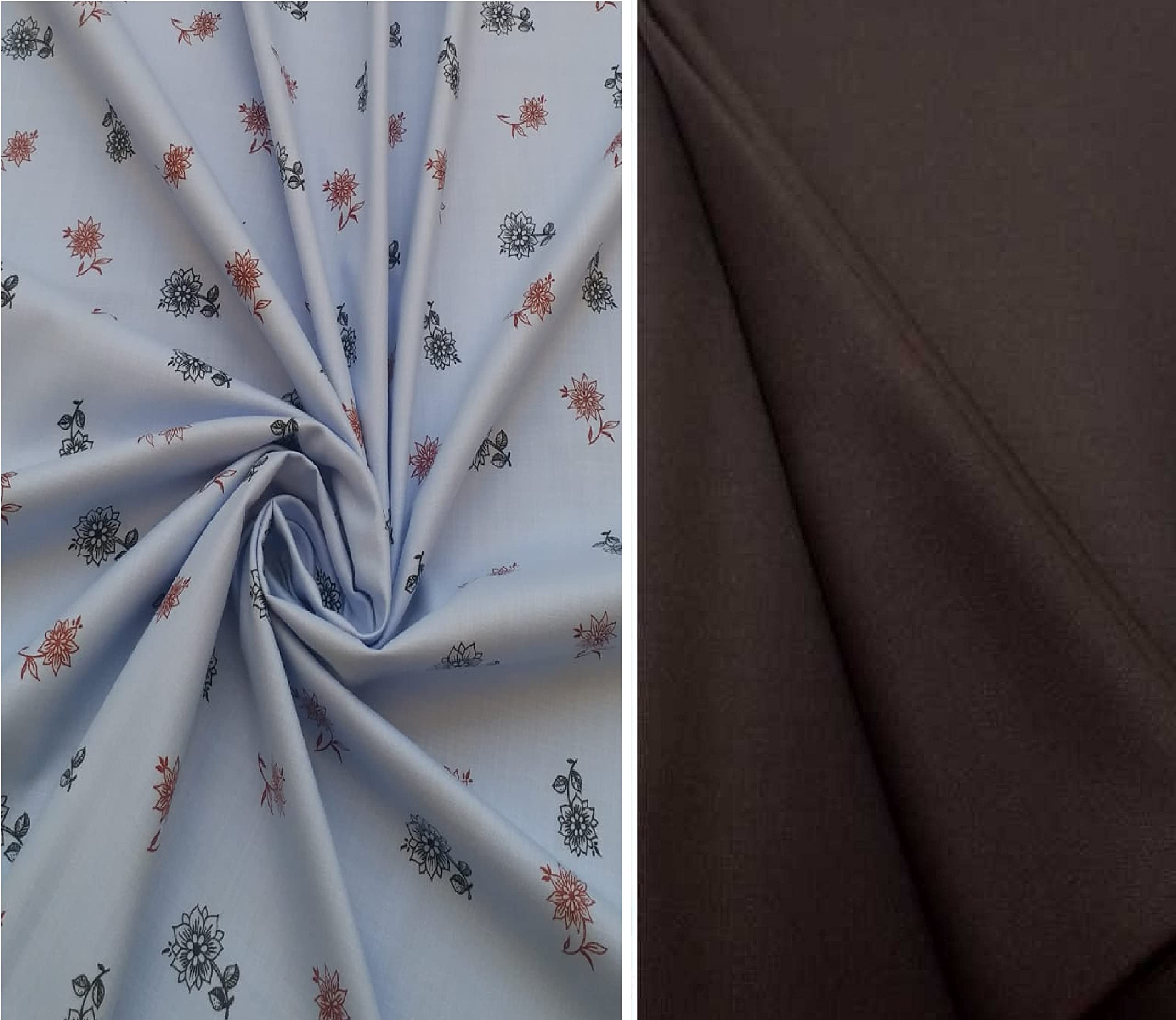Pri & Su CottLinns Combo of Cotton Floral Shirt 500054 & Trouser 90025-picture-21
