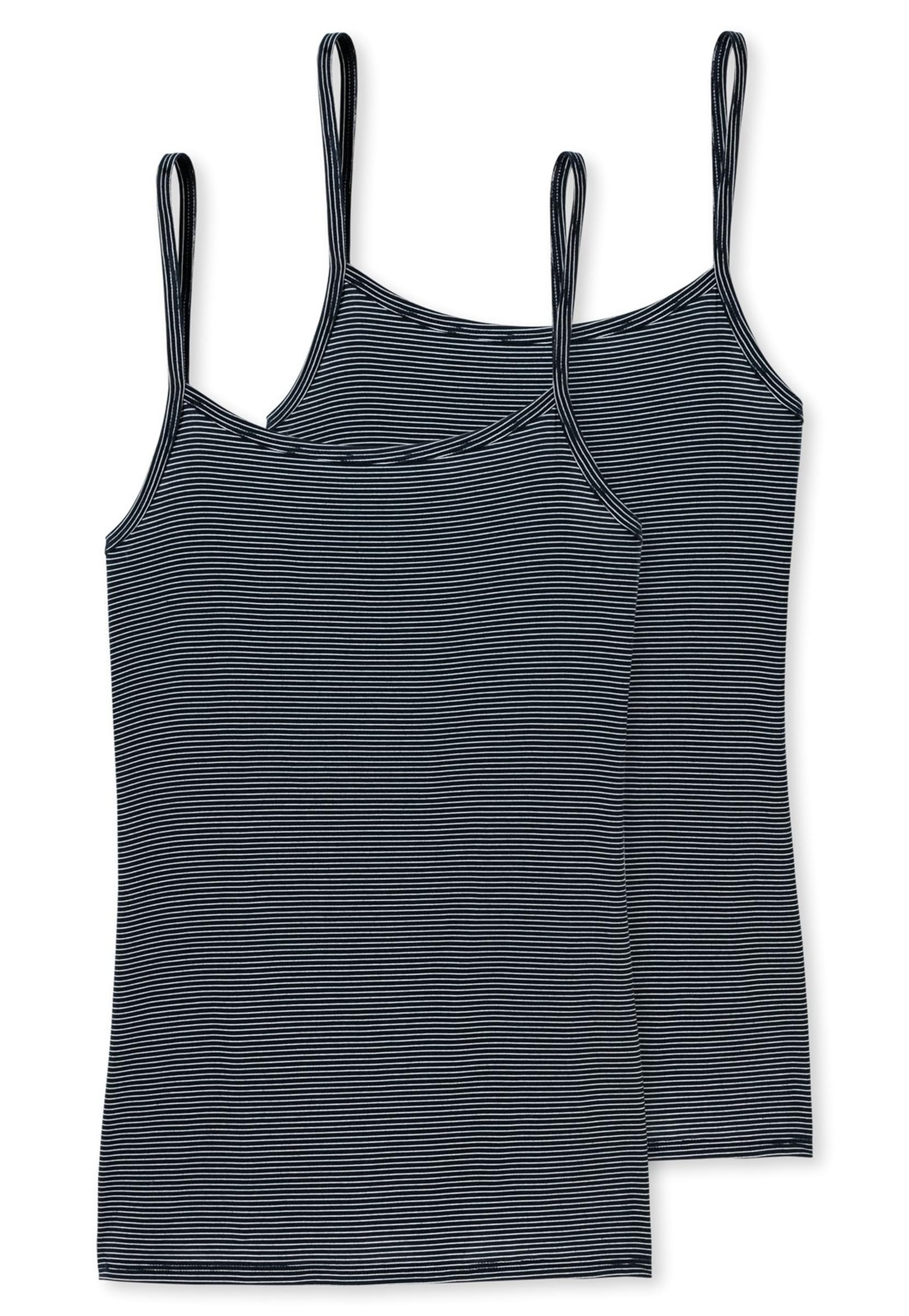 Schiesser Modal Essentials Women's 2 Pack Spaghetti Top Vest
