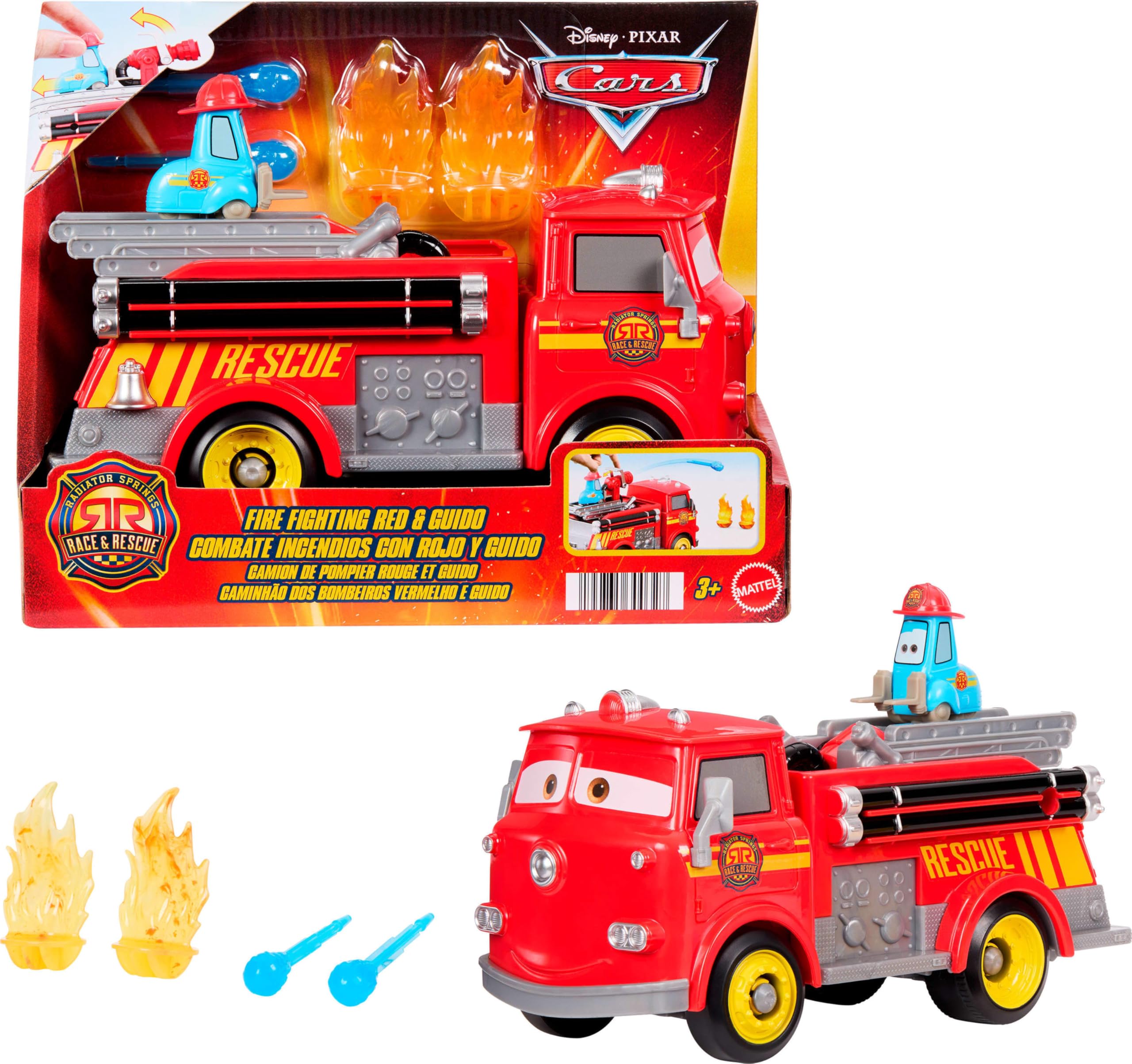 Amazon.co.jp: Carros da Disney e Pixar 赤毛おもちゃ車 対象年齢3歳