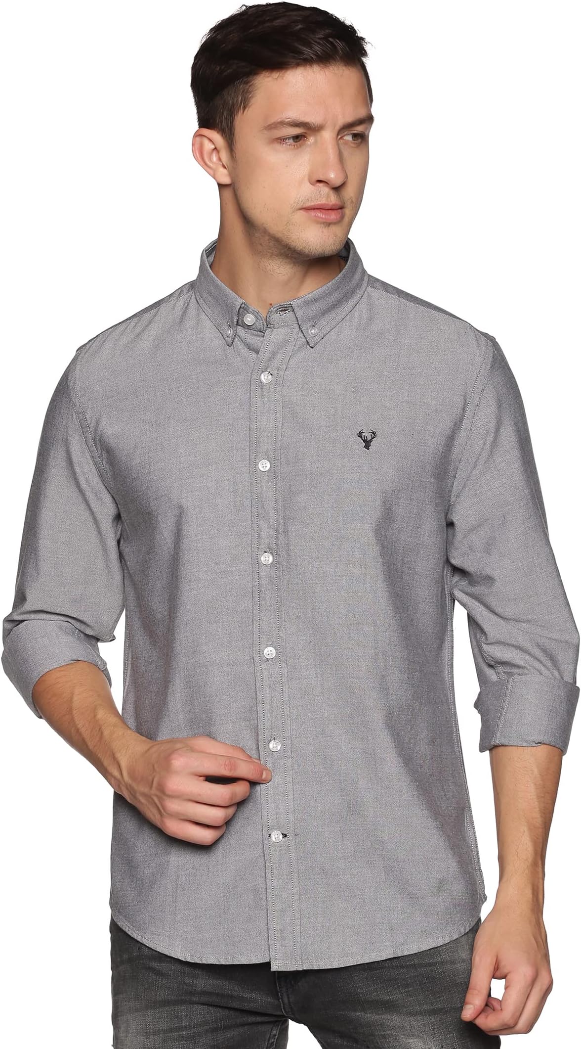 Men's Button-Down Slim Fit, Casual Shirts for Men | Long Sleeve | Oxford Cotton