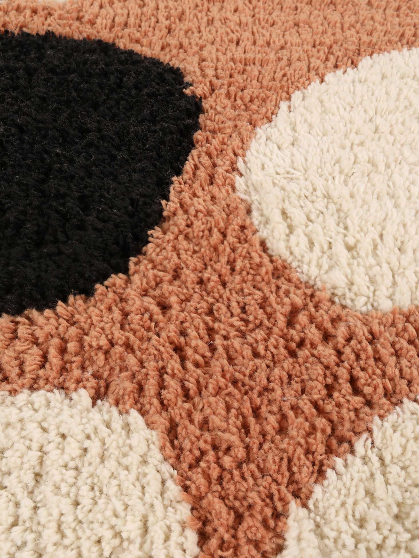 RugVista Thalassa Tappetino da bagno, Rettangolare, 60 x 90 cm, Terracotta | Pelo medio, Lavabile in lavatrice, Oeko-Tex 100, Bagno