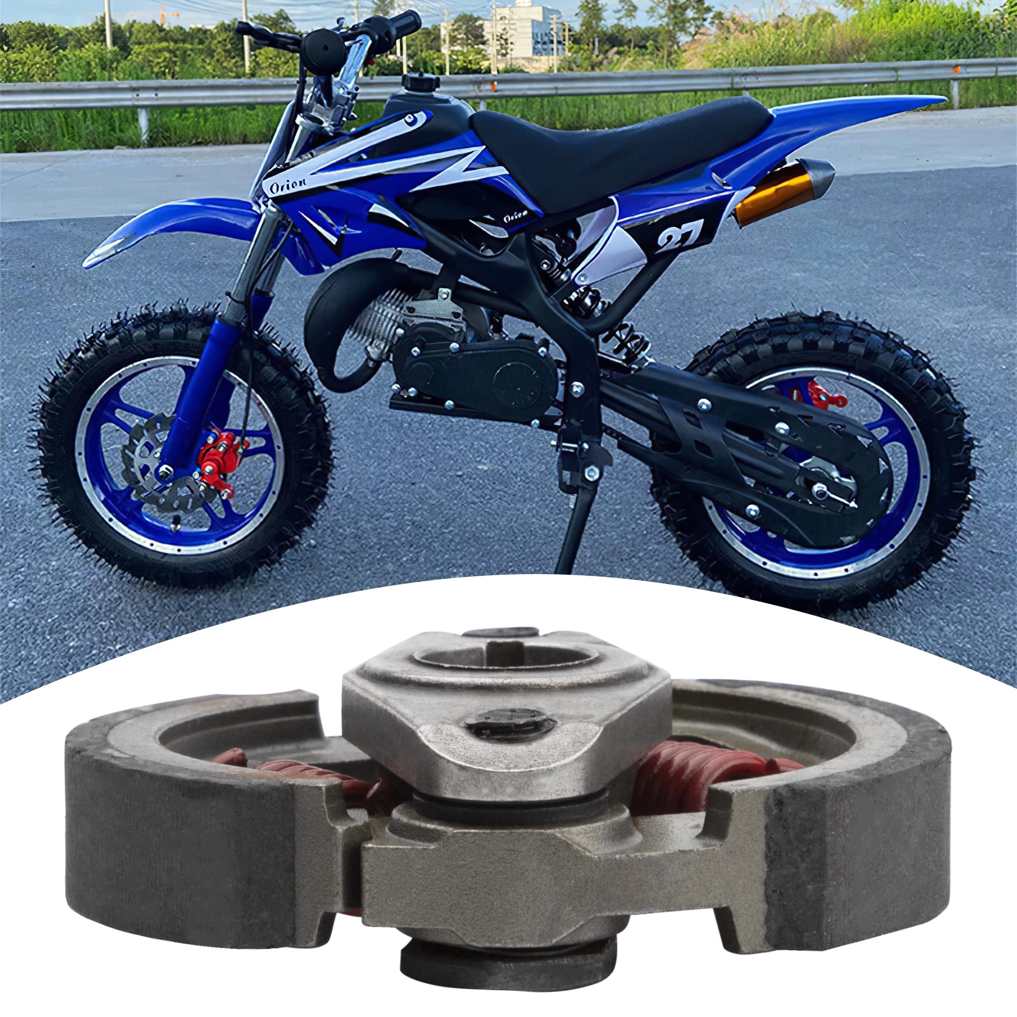 Samger 49cc Moteur 2 Temps Moteur Mini Pullstart Carburateur Filtre À Air Tête Dirt Bike Quad Pocket Bike
