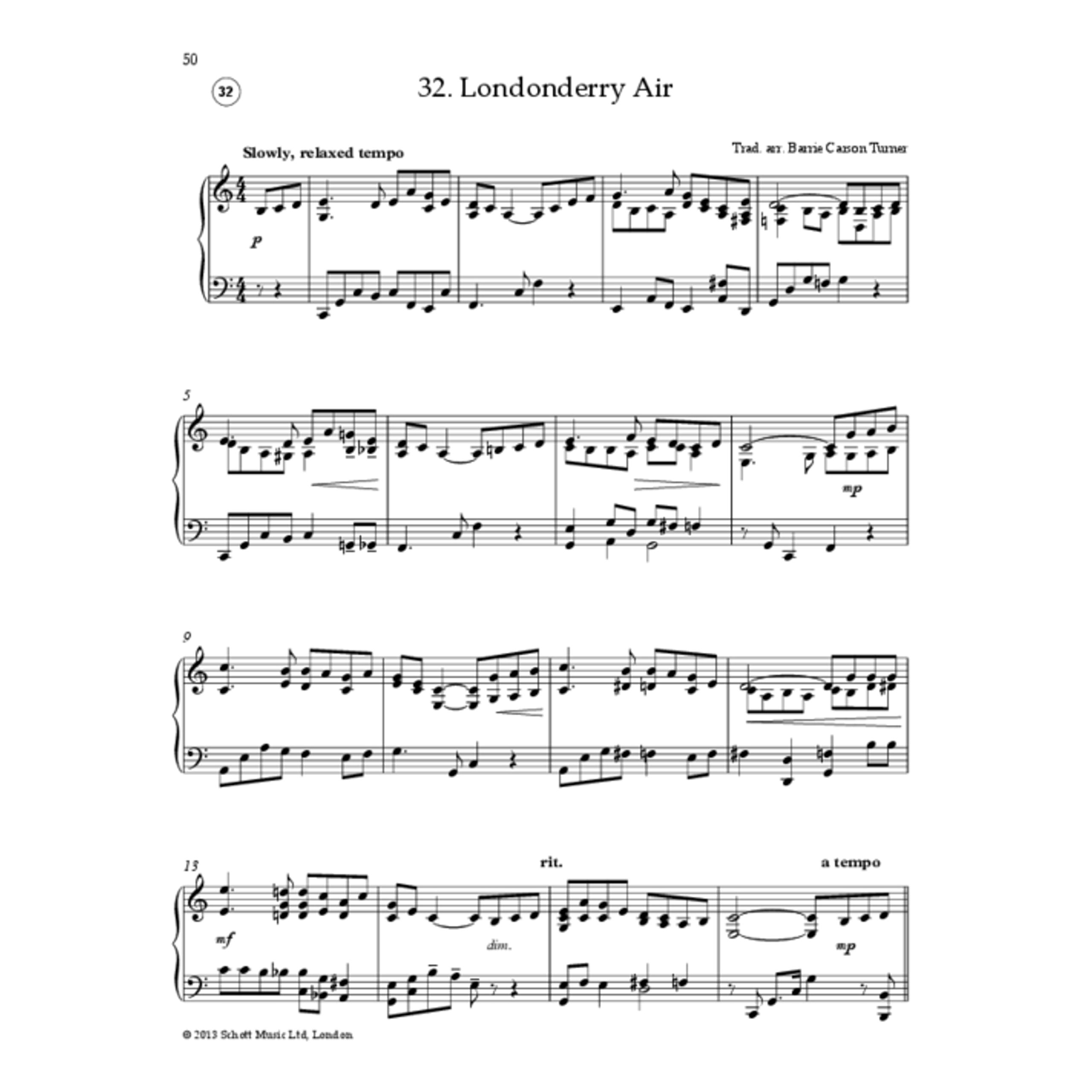 Irish Folk Tunes for Piano: 32 Traditional Pieces