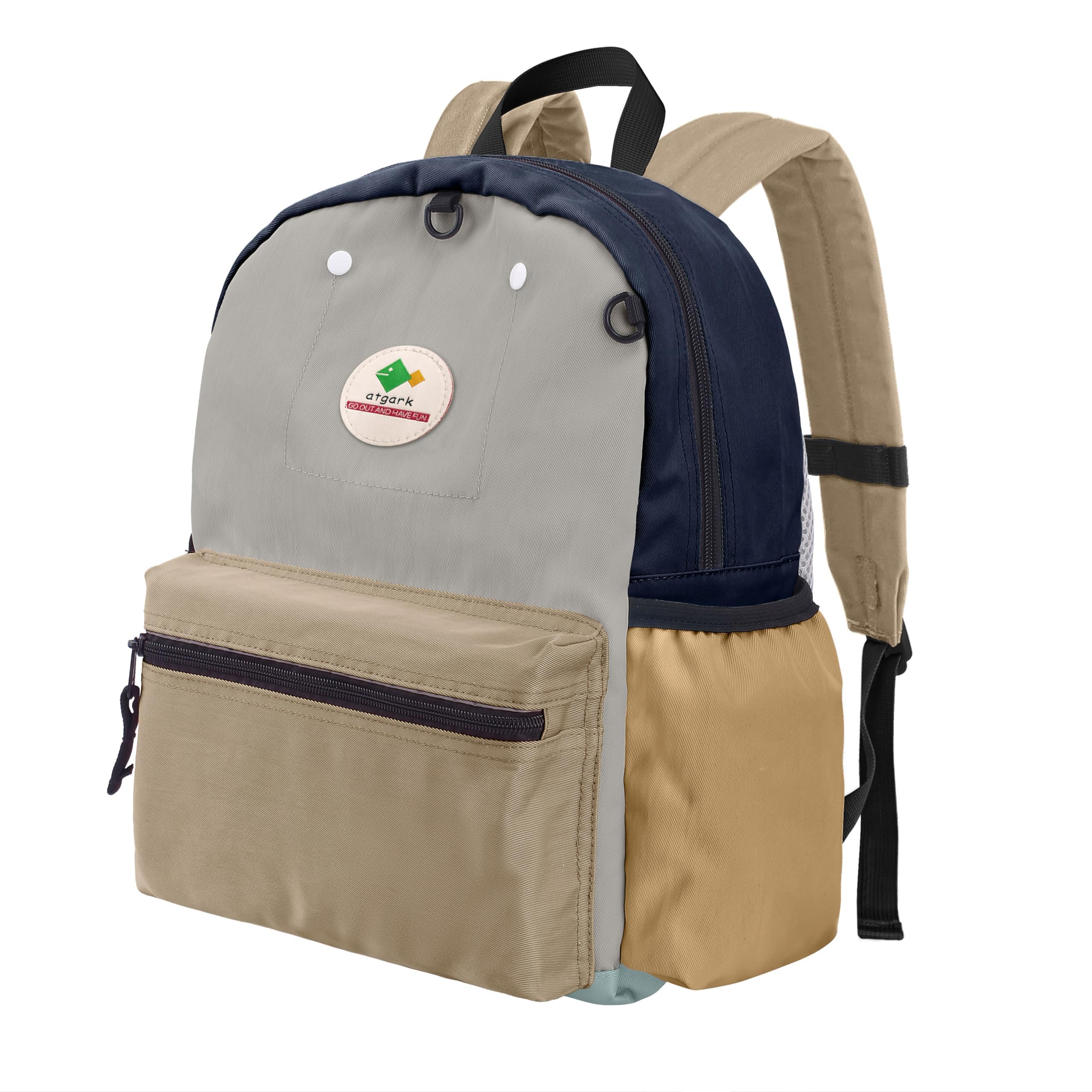 atgark Toddler Backpack for Boys 2-5: Preschool Kindergarten Backpack - 13" Daycare Backpack Fit A4 Folder