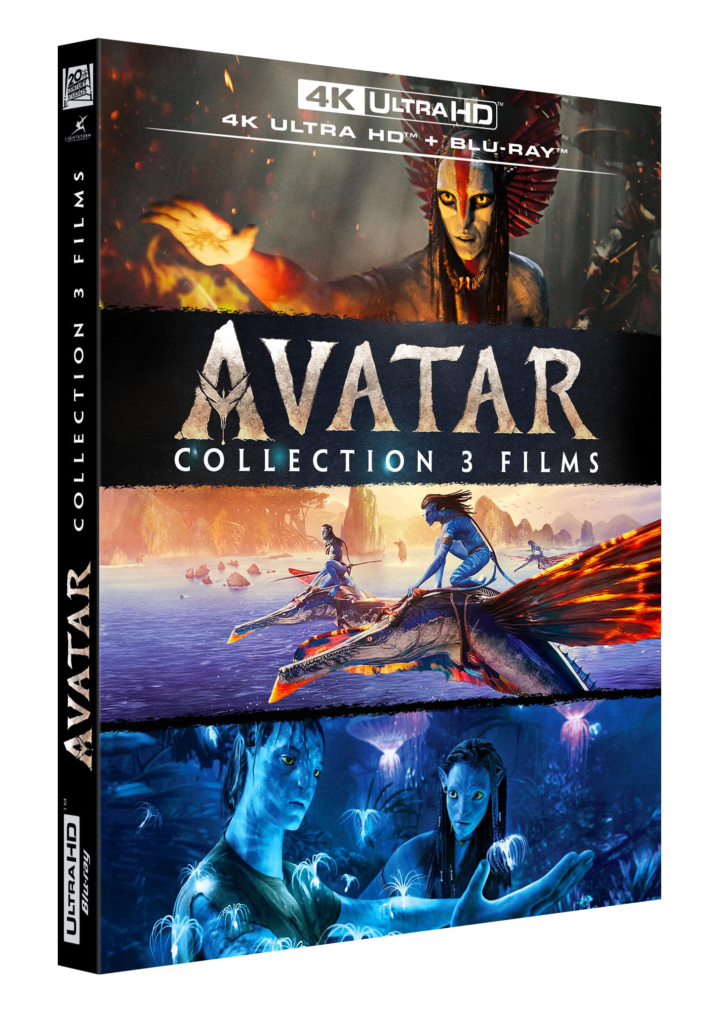 Avatar - Collection 3 films : Avatar + Avatar : La Voie de l'eau + Avatar : De Feu et de cendres