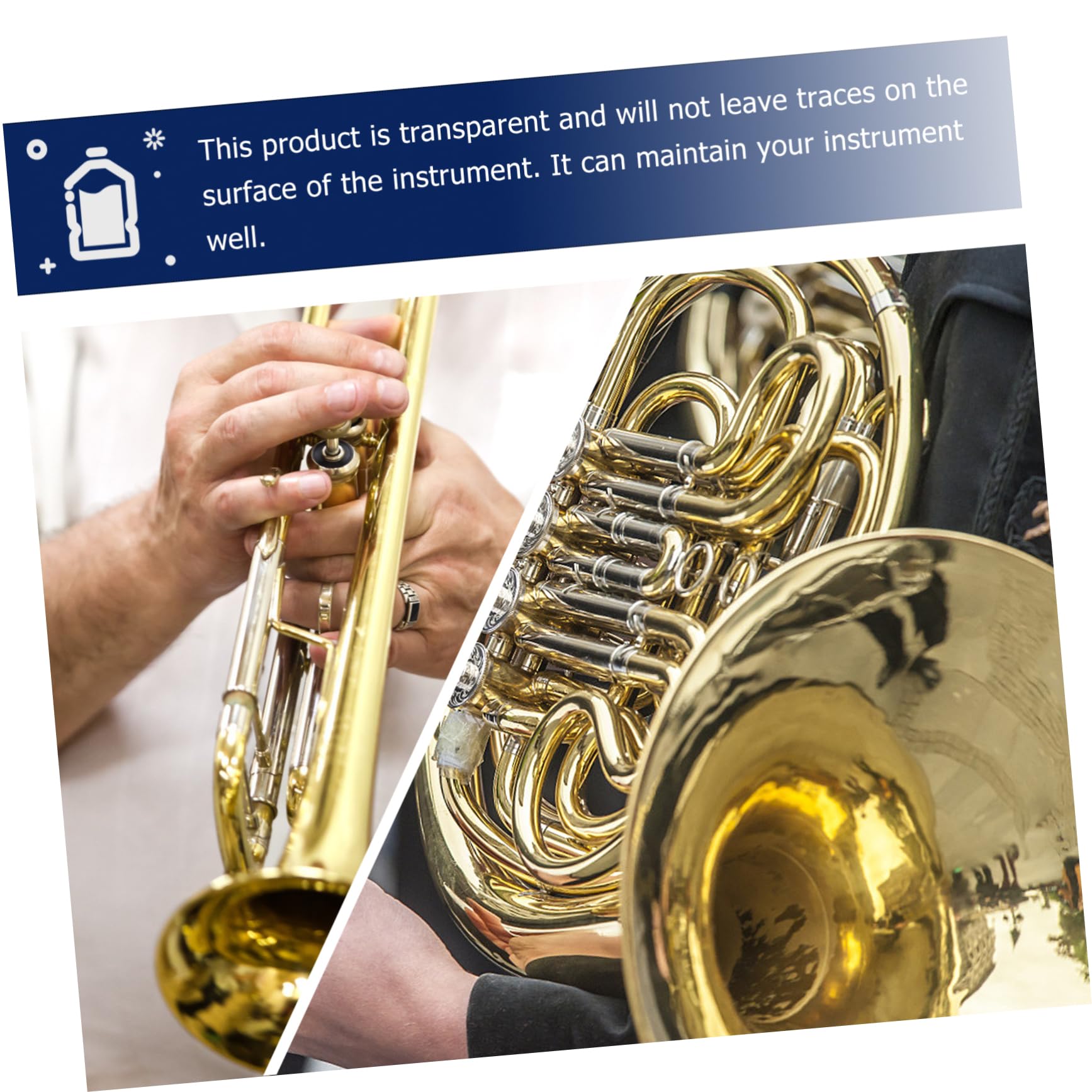 GOOHOCHY 3Pcs Transparent Piston Oil for Trumpet Tuba Lubricating Oil for Instrument Maintenance Oil for Optimal Performance